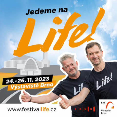 Blíží se festival sportu, tance a zábavy Life! Sejdeme se v Brně