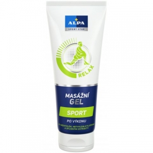 ALPA gel SPORT GEL – masážní osvěžující a uvolňující gel pro sportovce