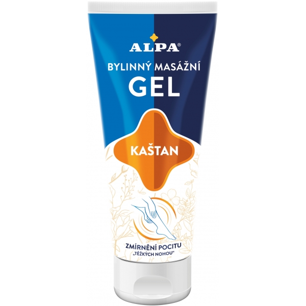 ALPA gel KAŠTAN – bylinný masážní