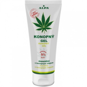 ALPA - konopný gel masážní