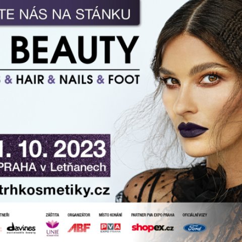 Podzimní část veletrhu FOR BEAUTY 2023 je tady. Uvidíme se u stánku ALPA