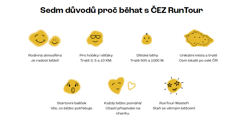 Proč se účastnit ČEZ RunTour