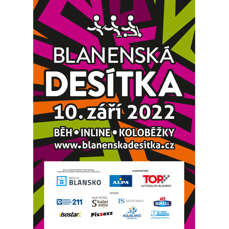 blanenska desitka plakat