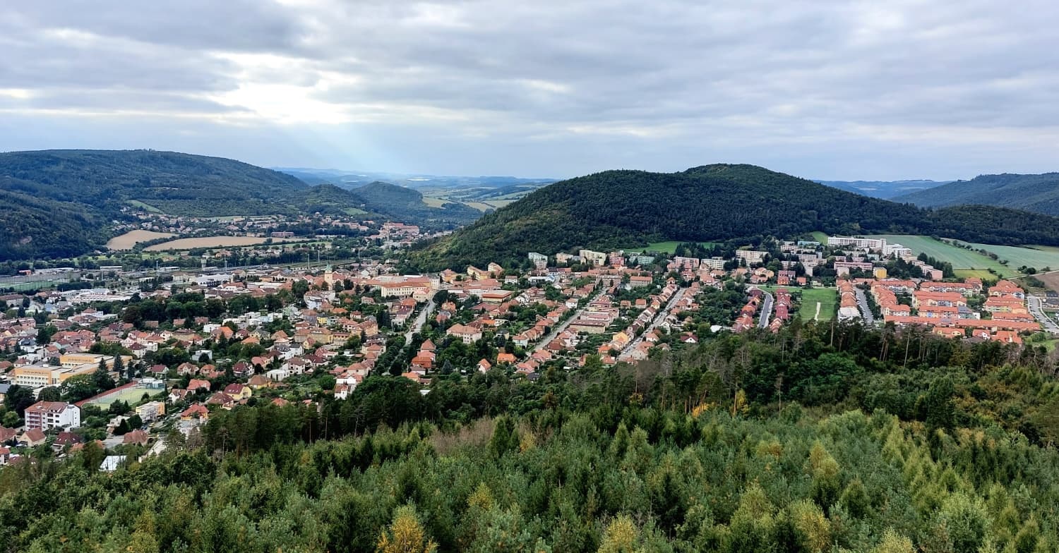 vyhled z rozhledny Klucanina