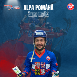 ALPA pomáhá šampionům hokejbalu