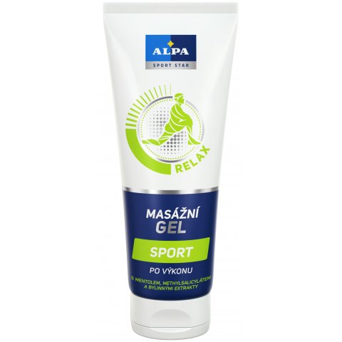 ALPA gel SPORT GEL – masážní osvěžující a uvolňující gel pro sportovce