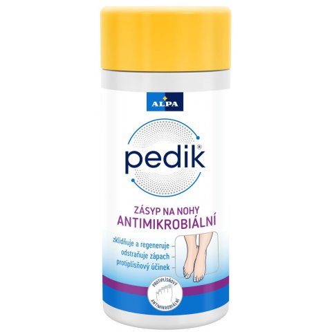 PEDIK Fußpuder mit antimikrobiellem Zusatz