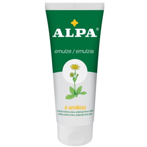 ALPA Emulsion ARNIKA – Massageemulsion mit Arnika und Ringelblume