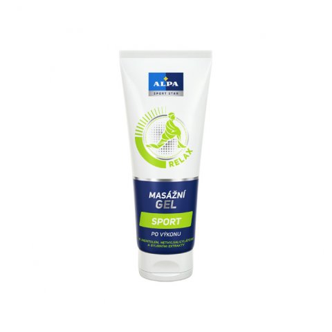 ALPA gel SPORT GEL – massage refreshing and relieving gel for sportsperson