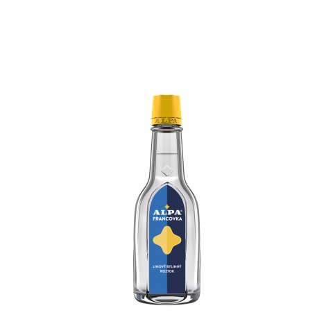 Alpa Francovka – lihový bylinný roztok 60 ml, 160 ml, 1 l