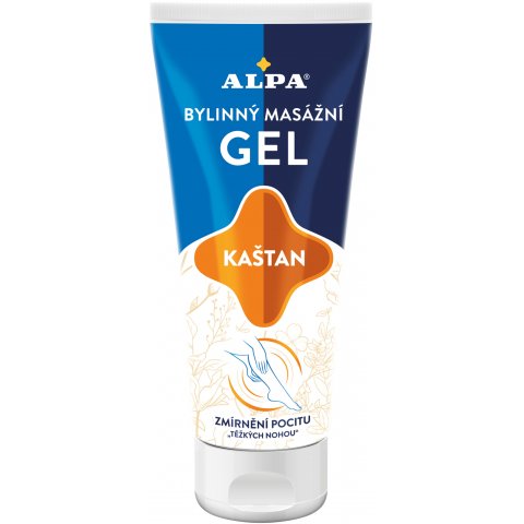 ALPA Gel KASTANIE – Kräutermassagegel