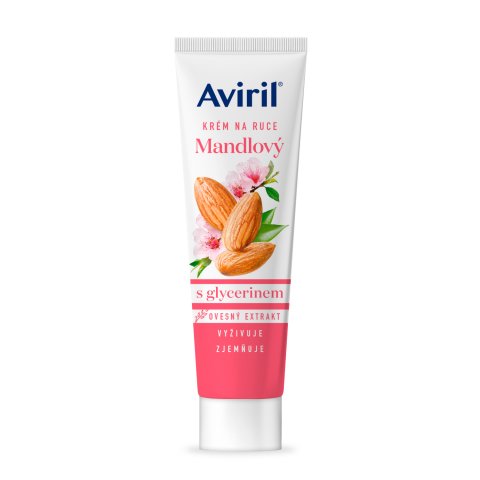 AVIRIL krém na ruky mandľový s glycerínom