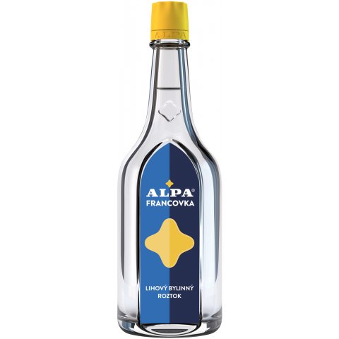 Alpa Francovka – lihový bylinný roztok 60 ml, 160 ml, 1 l - 160 ml