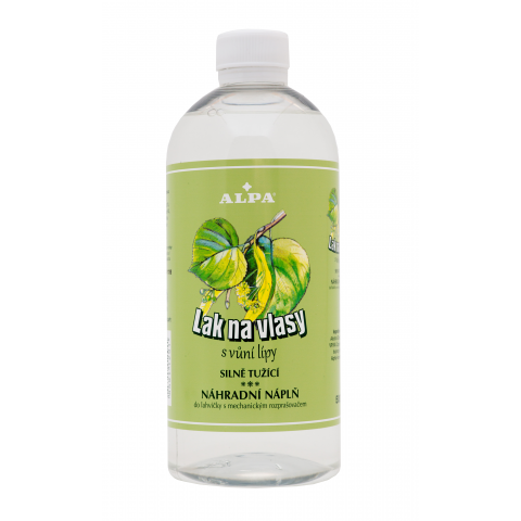 Lak na vlasy s vôňou lipy
