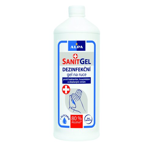SANITGEL dezinfekční gel na ruce - náhradní náplň